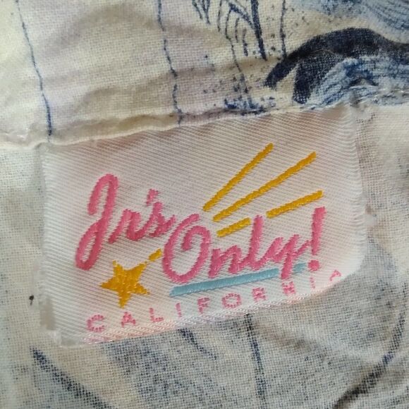 Vintage Jr's Only California Hawaiian Shirt - Picture 7 of 8